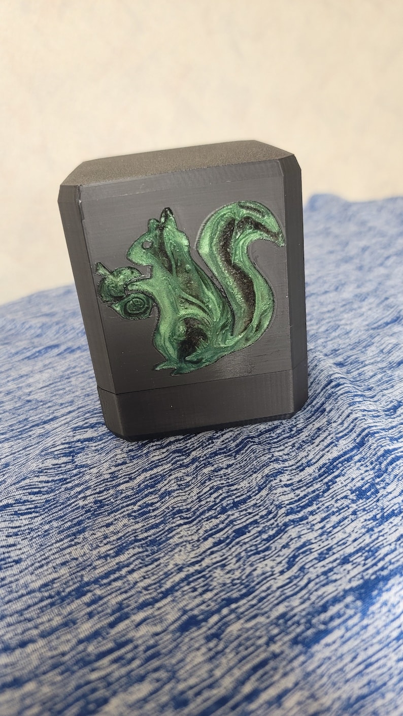 Squirrel-themed Deck Companion deck box